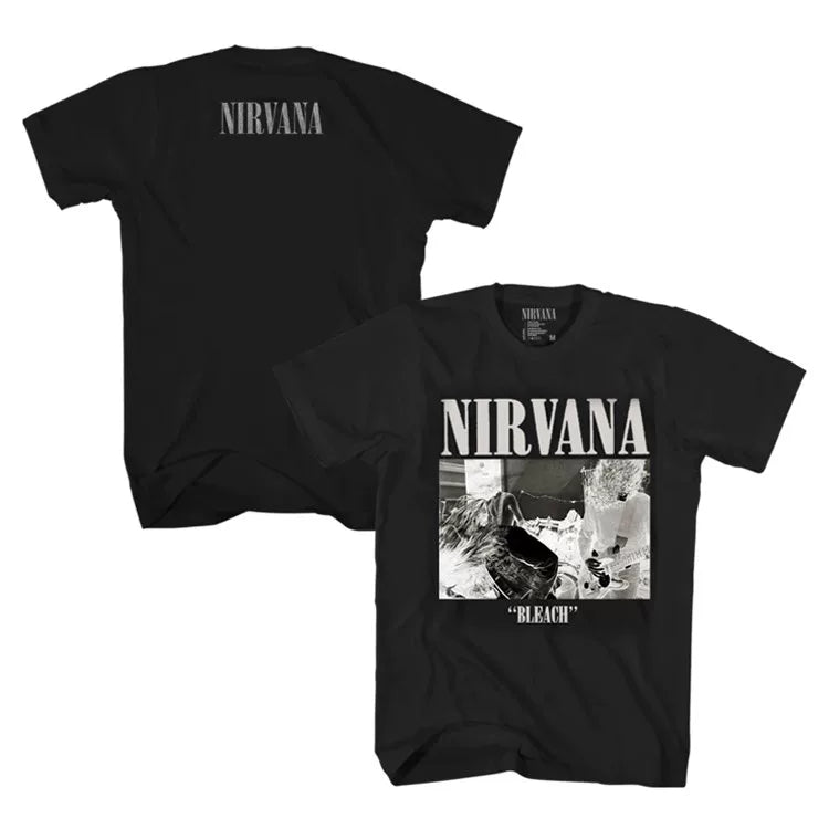 Nirvana "Bleach" Album Graphic Tee (Black)