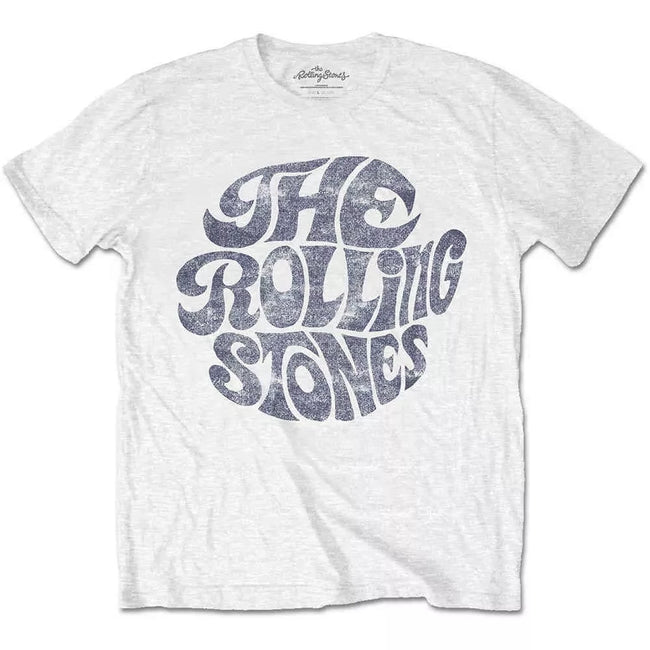 The Rolling Stones "Retro Flow" Logo Graphic Tee Hover Image