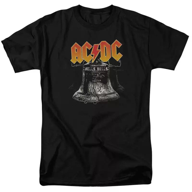 AC/DC "Hells Bells" Graphic Tee in Black