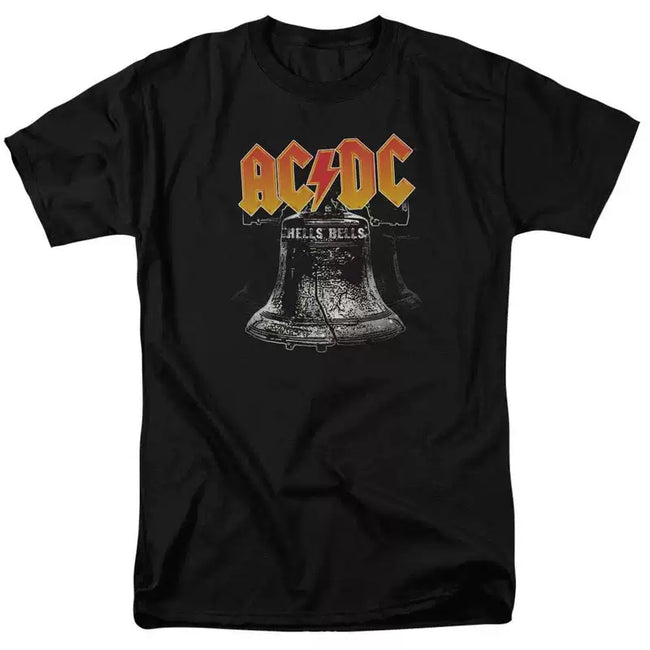 AC/DC "Hells Bells" Graphic Tee in Black Hover Image