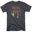 AC/DC "Highway to Hell" Band Portrait Graphic Tee in Charcoal