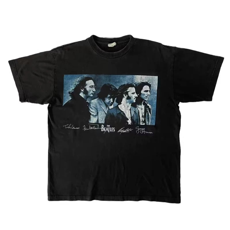The Beatles "Signature Series" Vintage Portrait Graphic Tee
