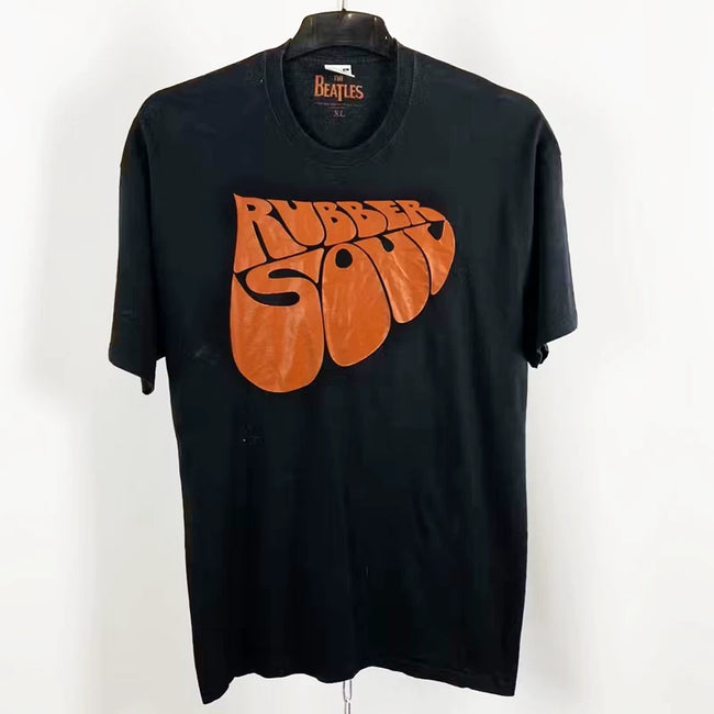 The Beatles "Rubber Soul" Logo Graphic Tee Hover Image