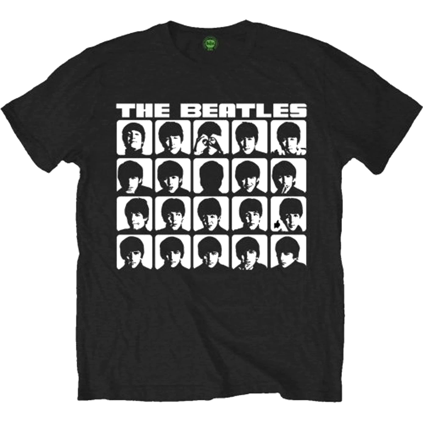 The Beatles "A Hard Day's Night" Classic Portrait Graphic Tee black