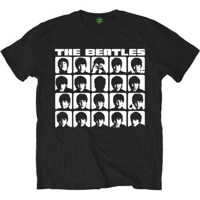 The Beatles "A Hard Day's Night" Classic Portrait Graphic Tee black Hover Image