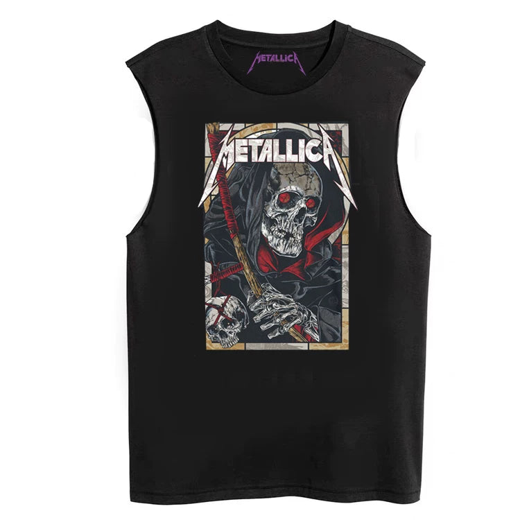 Metallica Grim Reaper Sleeveless T-Shirt