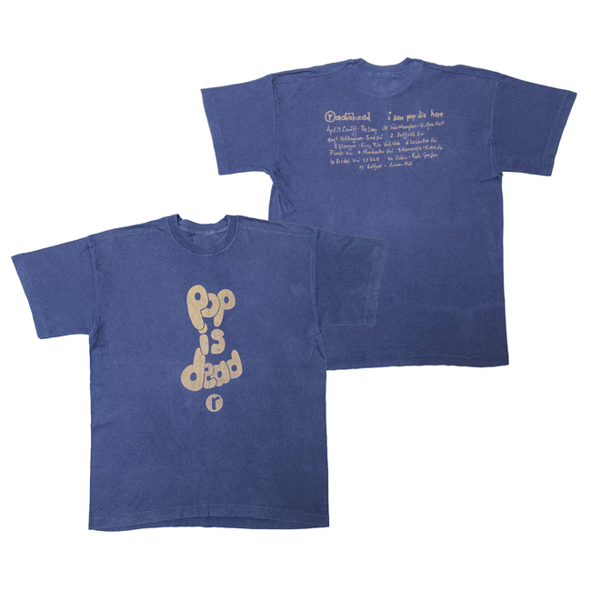 Radiohead "Pop Is Dead" Vintage-Style Graphic Tee Hover Image