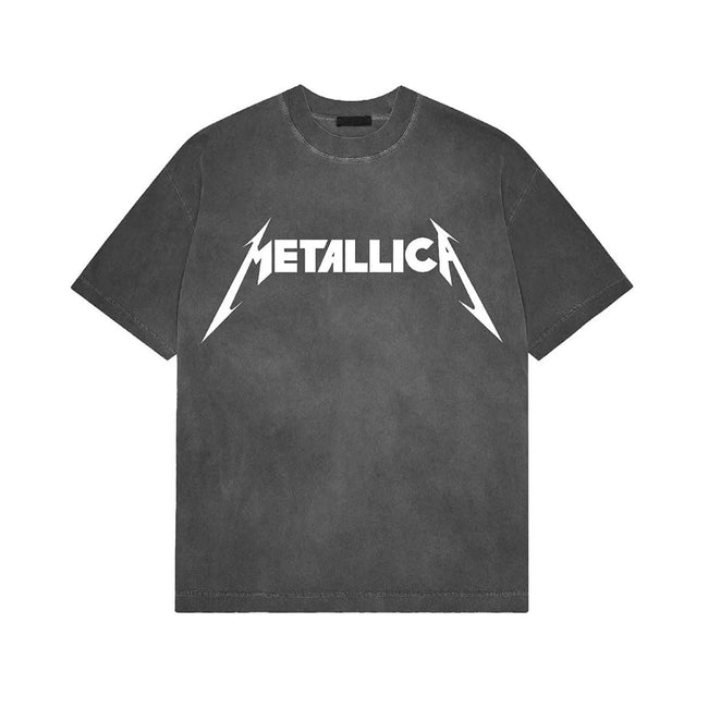 Metallica Logo Vintage-Wash T-Shirt Hover Image