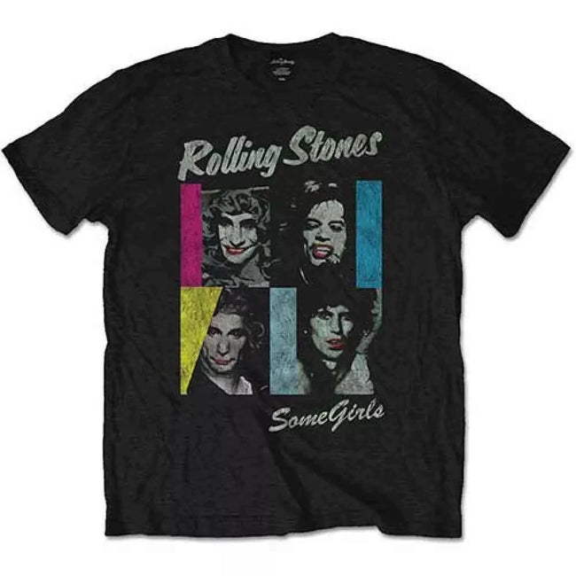 The Rolling Stones "Some Girls" Portrait Graphic Tee Hover Image