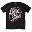 The Rolling Stones "Neon Lips" Script Graphic Tee