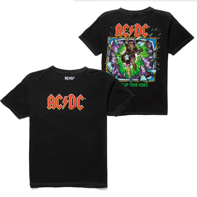 AC/DC "Blow Up Your Video" Graphic Tee in Black Hover Image
