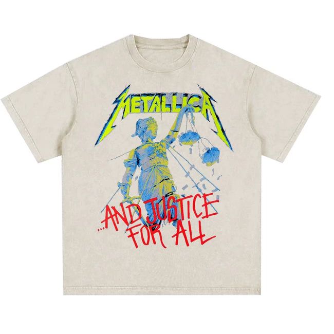Metallica "...And Justice for All" Graphic T-Shirt Hover Image