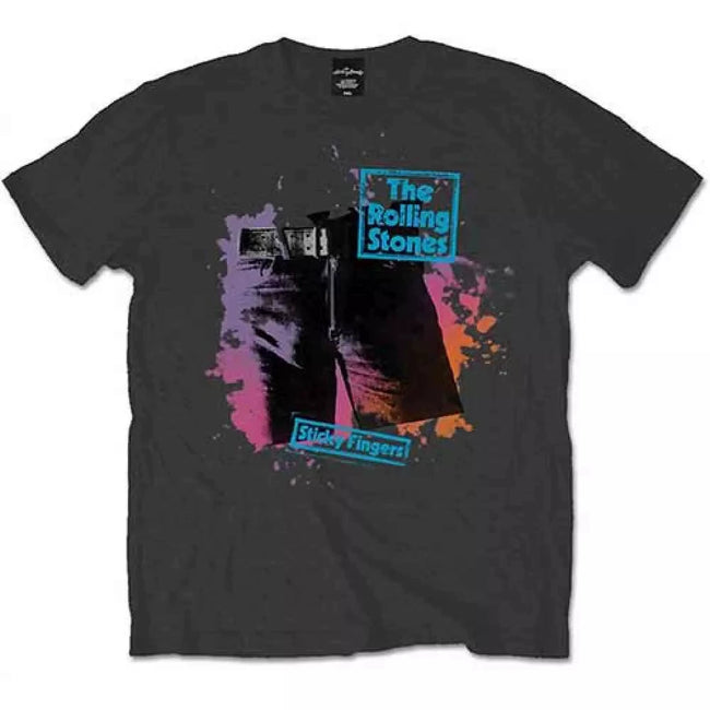 The Rolling Stones "Sticky Fingers" Artistic Graphic Tee Hover Image