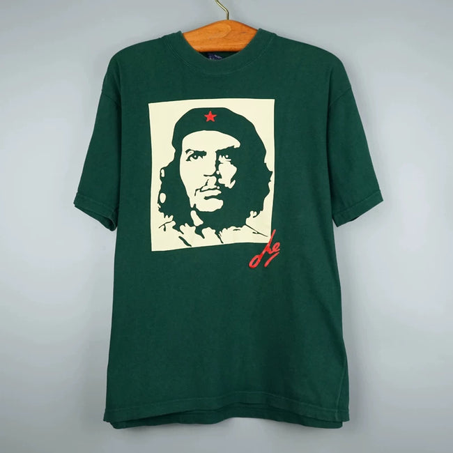 Che Guevara "Iconic Portrait" Graphic Tee in Forest Green Hover Image