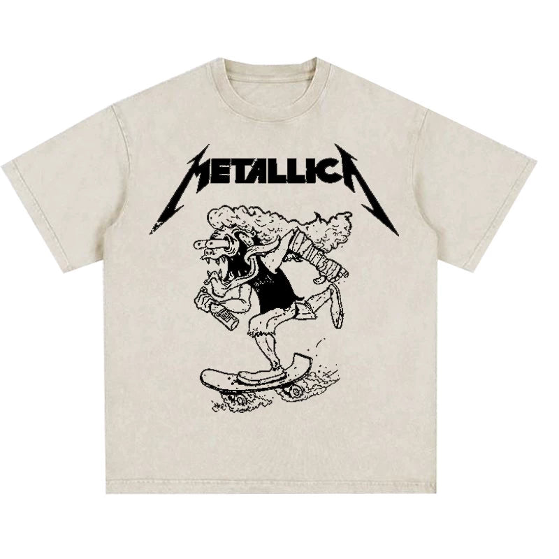 Metallica "Skating Monster" Graphic T-Shirt