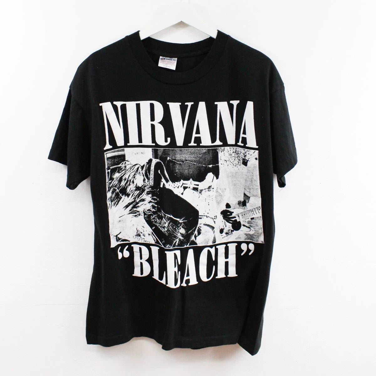 Vintage-Style Nirvana "Bleach" Graphic T-Shirt