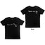 The Beatles "Now and Then / Love Me Do" Script Graphic Tee in Black