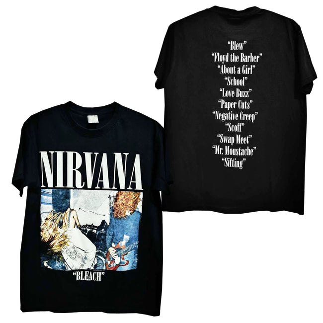 Nirvana "Bleach" Tracklist Legacy Tee Hover Image