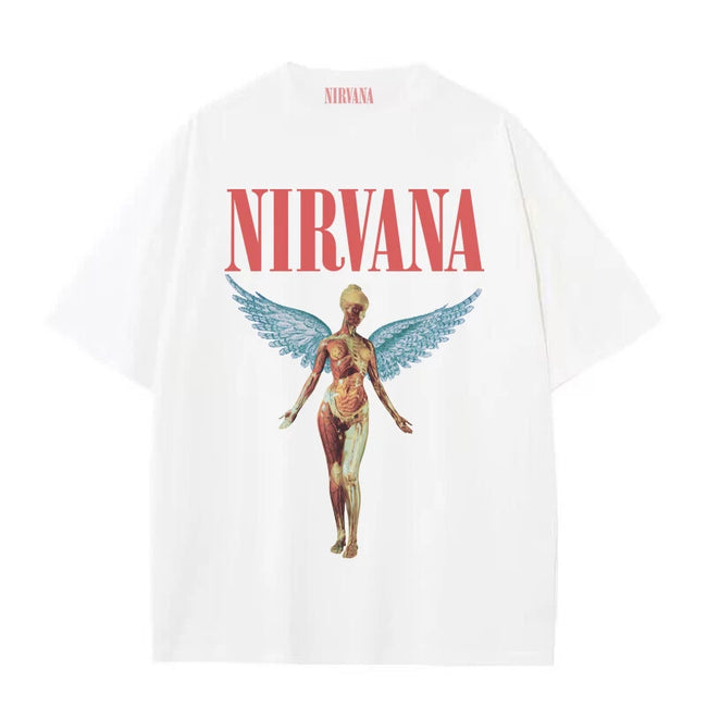 Nirvana "In Utero" Graphic Tee Collection white Hover Image