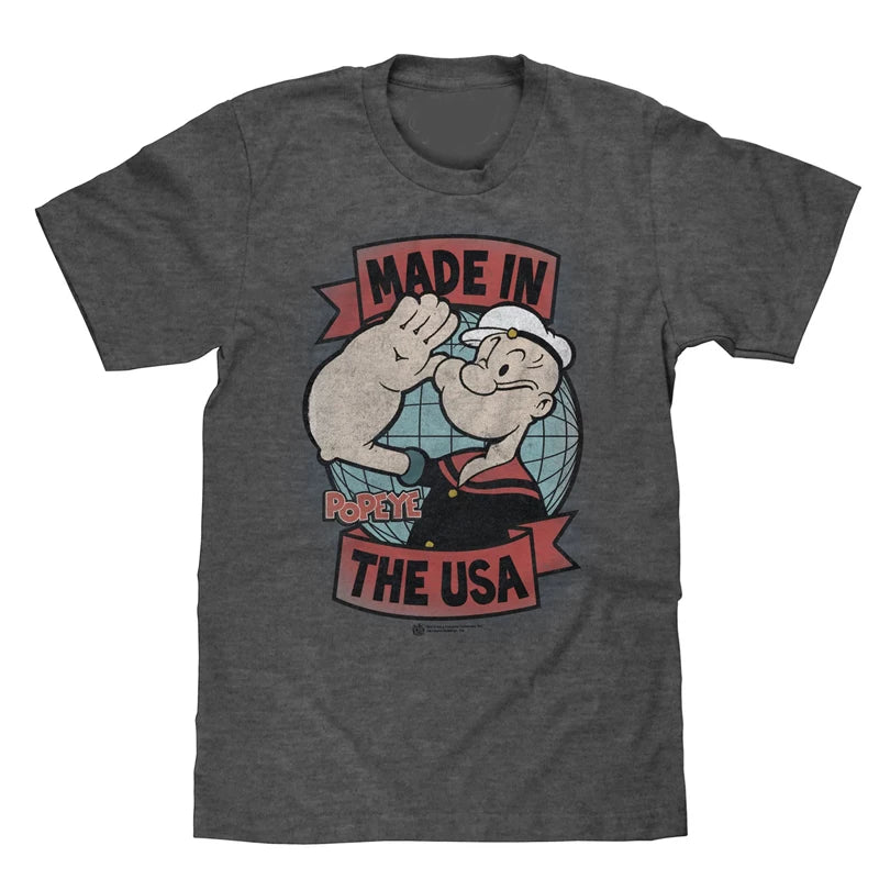 Popeye "Made in the USA" Patriotic Graphic Tee