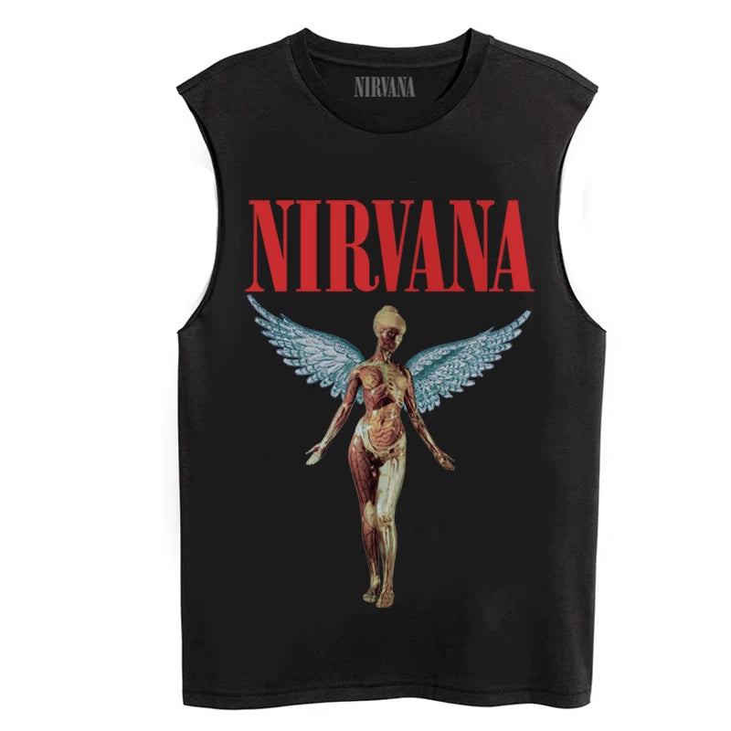 Nirvana "In Utero" Graphic Muscle Tank
