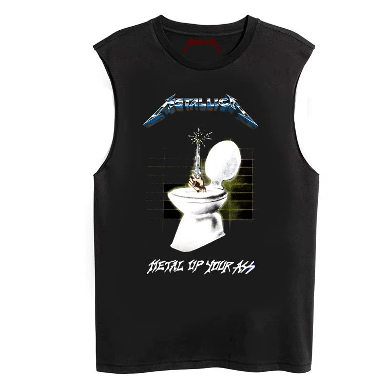 Metallica "Metal Up Your Ass" Sleeveless T-Shirt