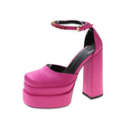 Chunky-Heel Platform Sandals