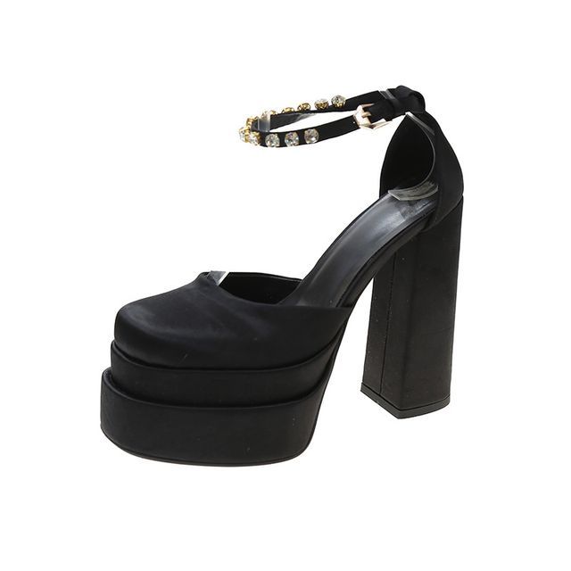 Chunky-Heel Platform Sandals