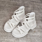 Plain Sandals Platform