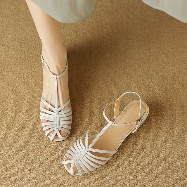 Chunky Heel Gladiator Sandals