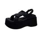 Sandals Plain Slingback Platform