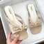 Knot Flat Slide Sandals