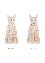 Red Garnet Corset Dress