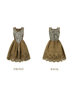 Classical Jialilve Suede Dress