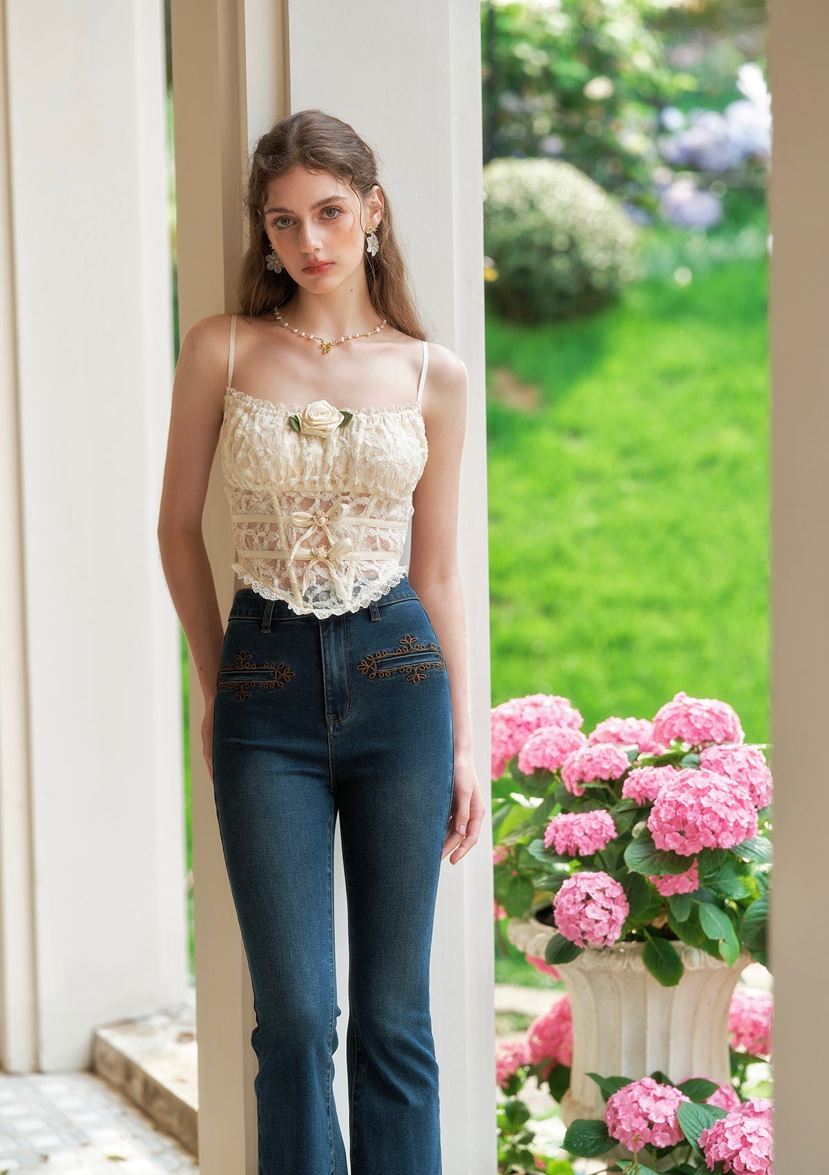 Jasmine's Dream Net Corset