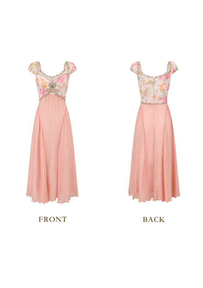 Blazing Sunset Cloud Dress Main Image