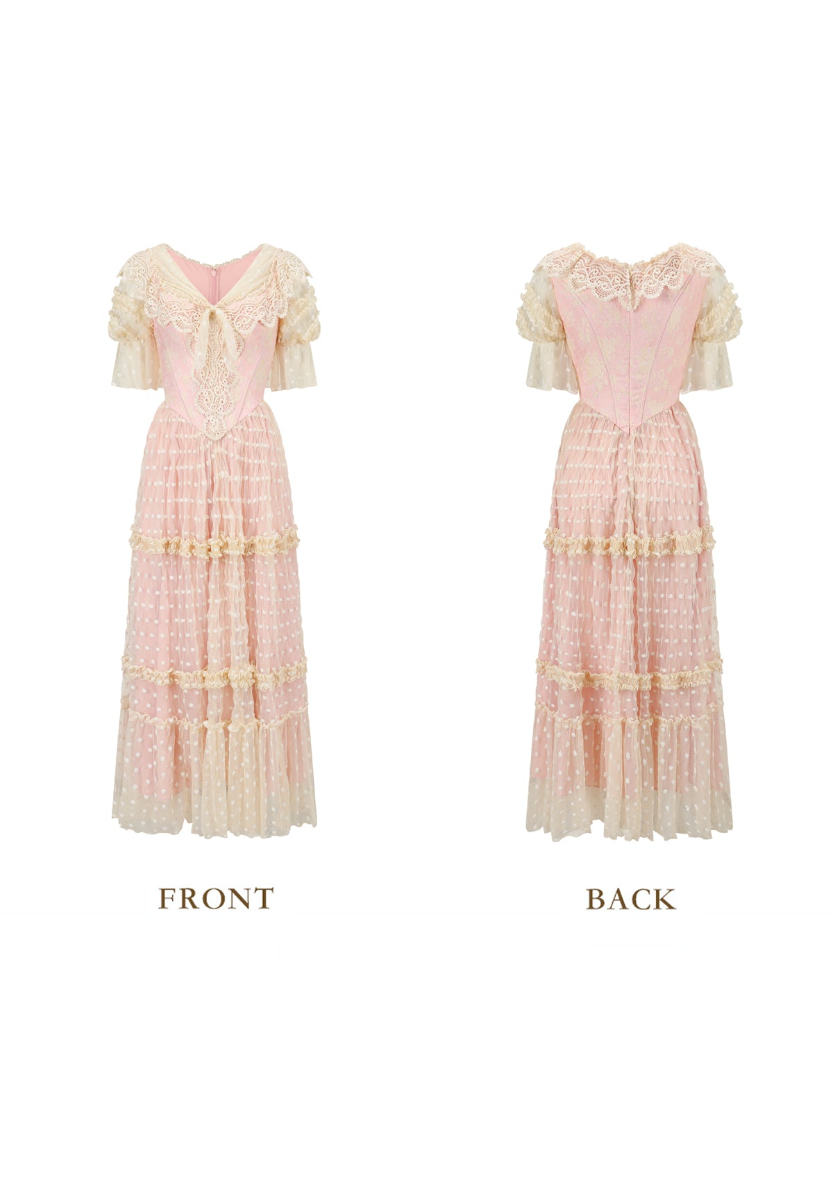 Gilded Invitation Dress（Pink）