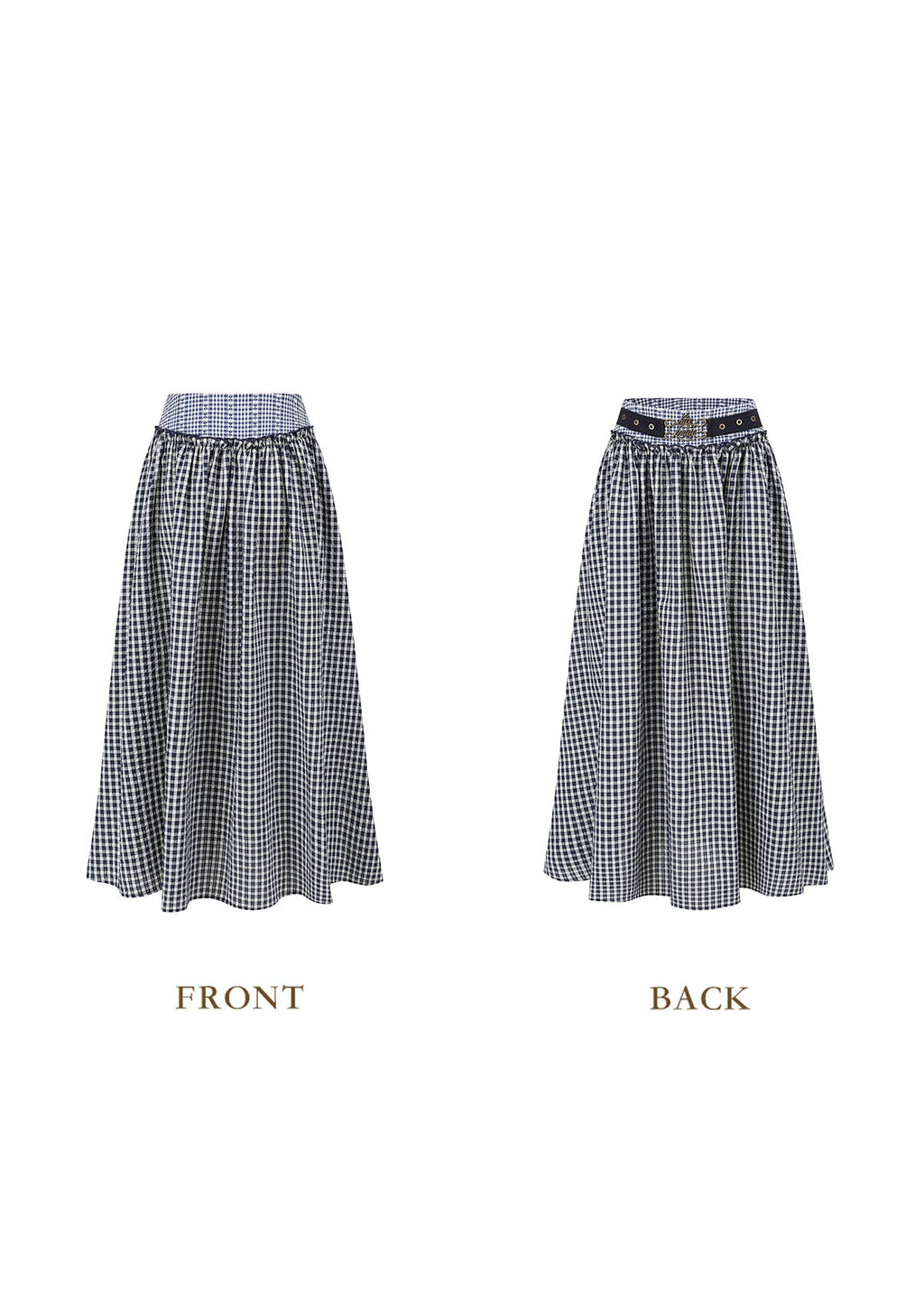 Cottage Girl Diary Navy Skirt