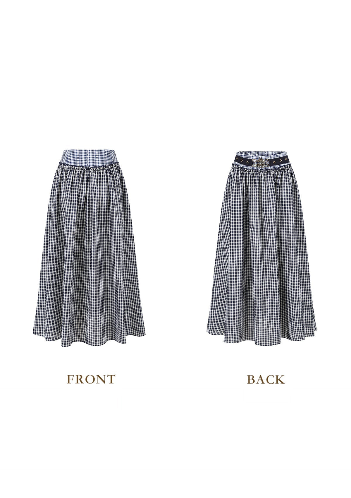 Cottage Girl Diary Navy Skirt
