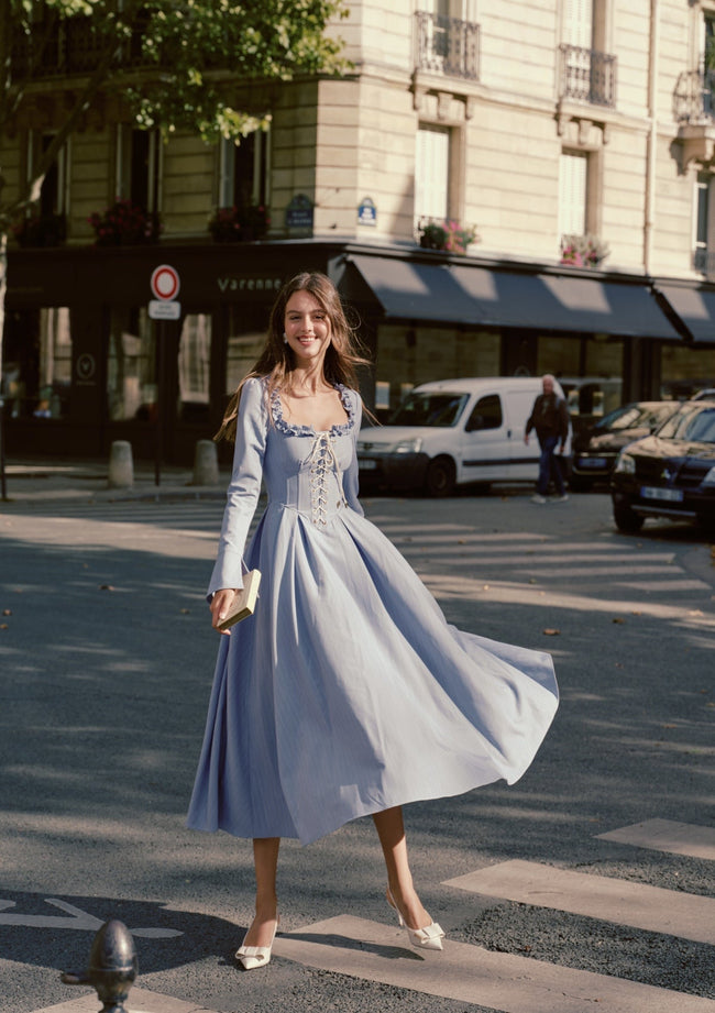 Cool Coastline Corset Dress Hover Image