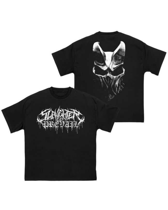 Slaughter to Prevail - White Logo Mask - T-Shirt Hover Image