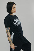Slaughter to Prevail - White Logo Mask - T-Shirt