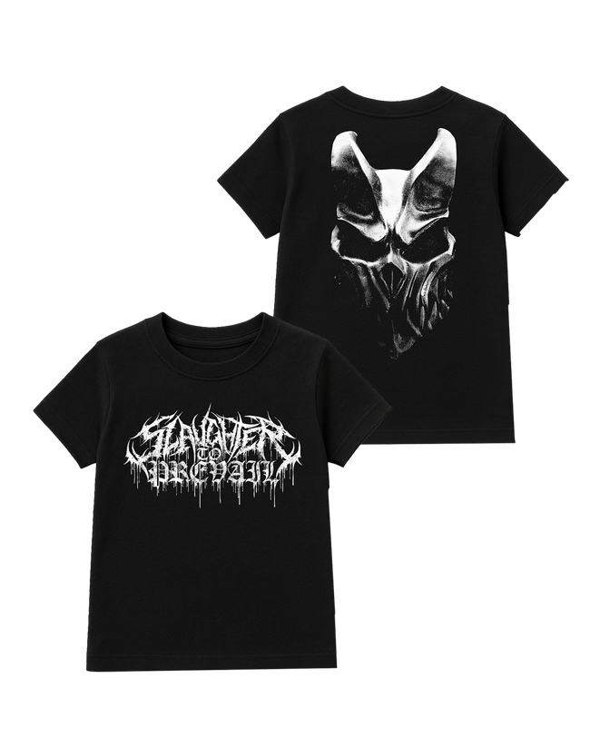 Slaughter to Prevail - White Mask Logo - Kids T-Shirt Hover Image